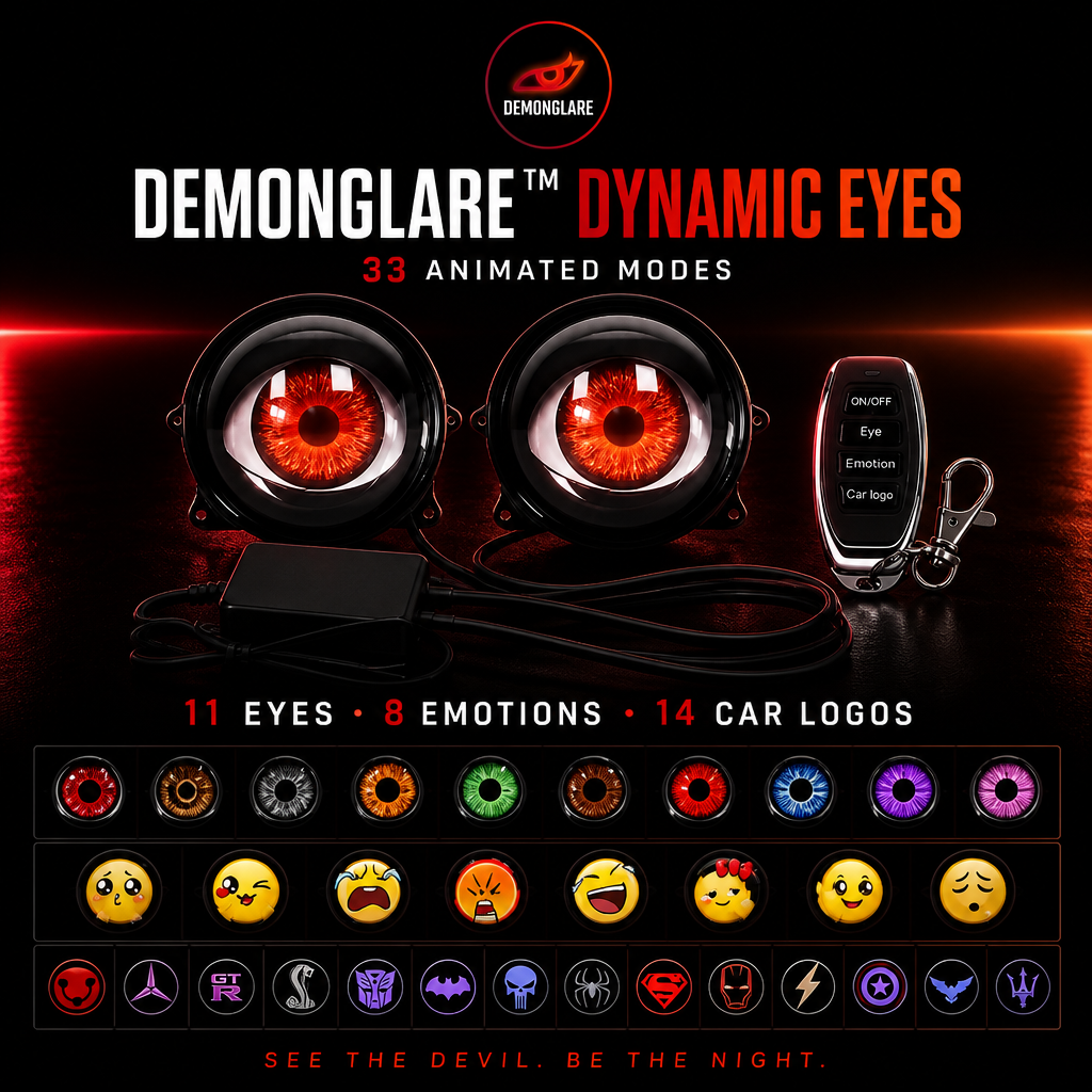 DemonGlare Dynamic Headlight Eyes