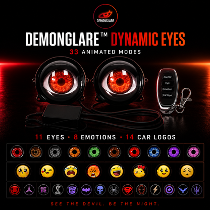 DemonGlare Dynamic Headlight Eyes